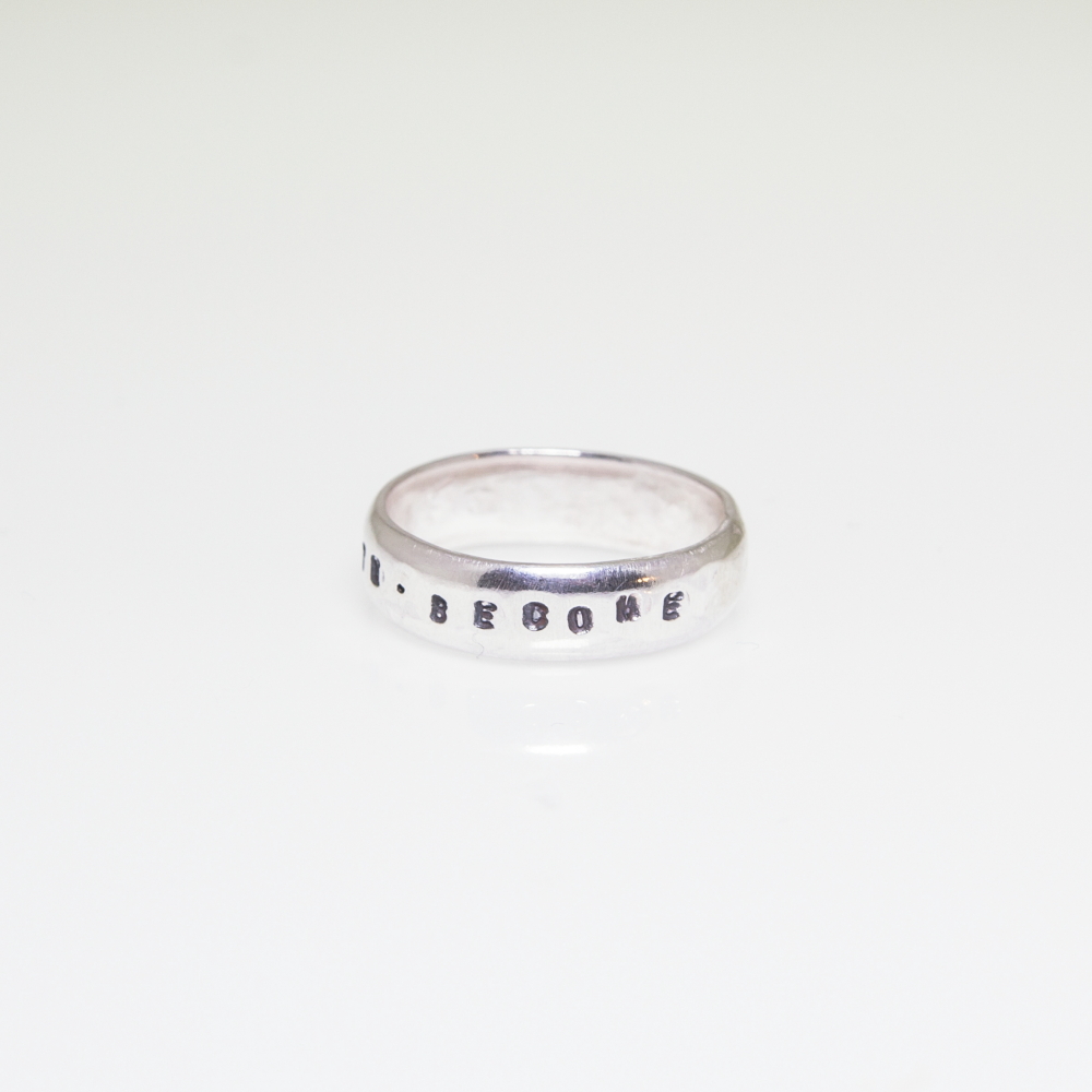 Personalised Silver Ring- Unique Gift Ideas
