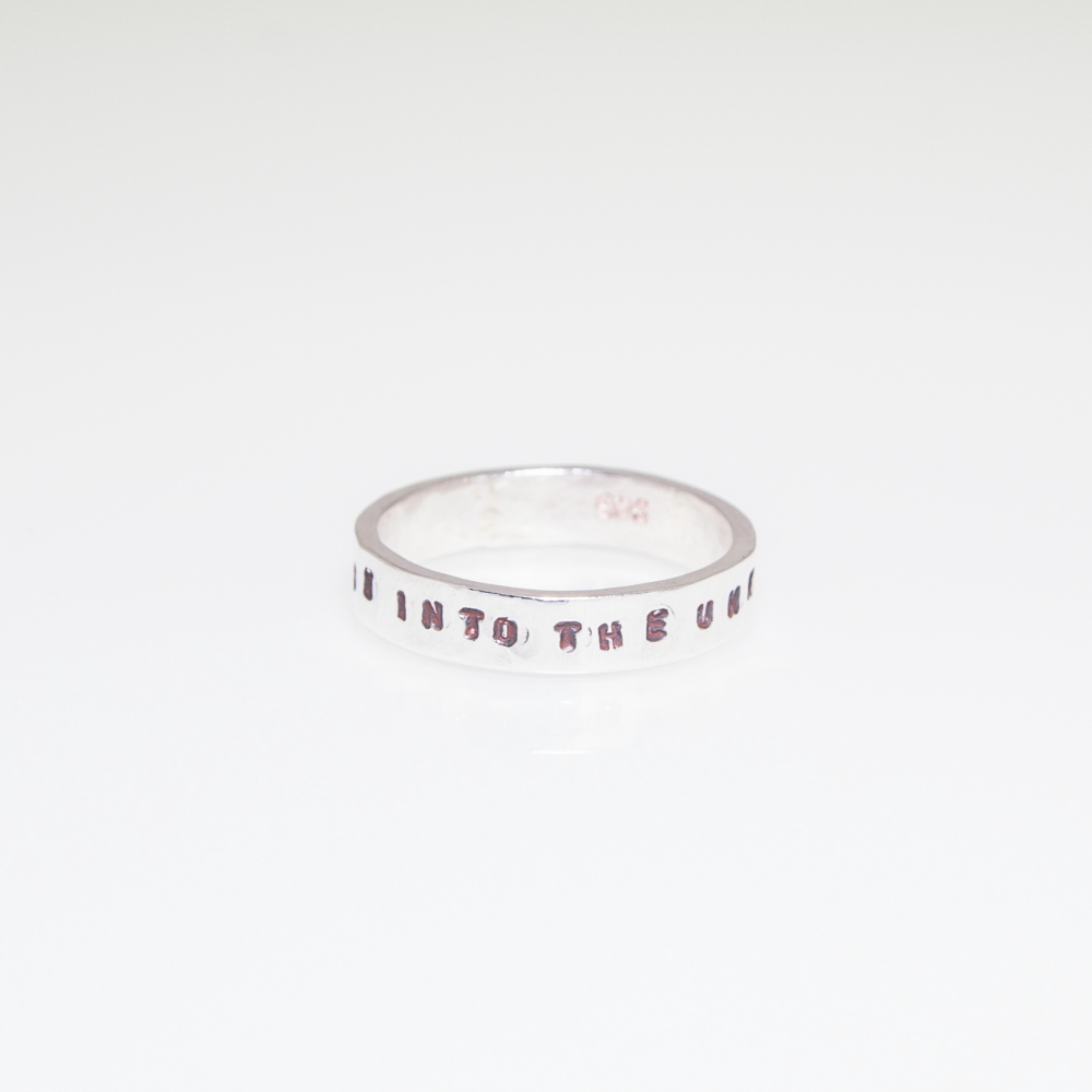 Gift Inspired Sterling Silver Ring- Personalised Jewellery UK