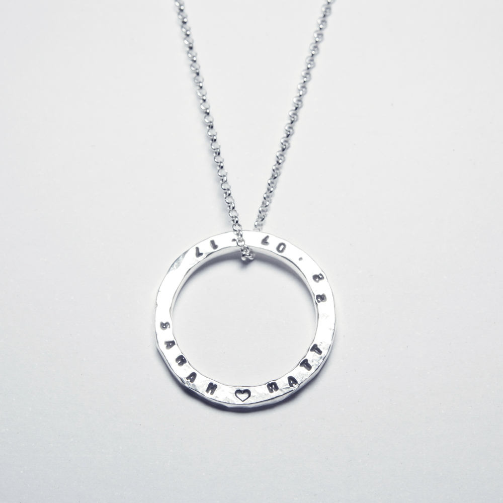 Unique Gifts- Personalised Sterling Silver Necklace