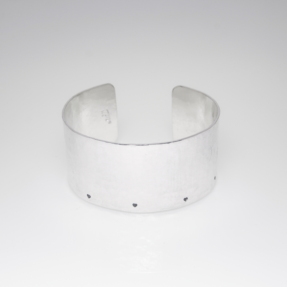 Silver Plate Bangle- Personalised Jewellery UK