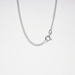 Lawson Twin Chain Ring White Gold / 7