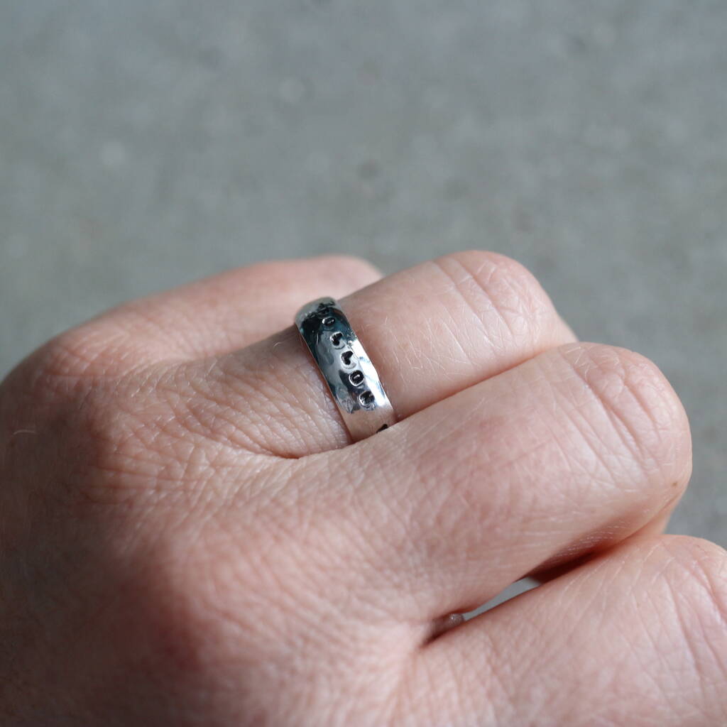 hammered-silver-ring 3