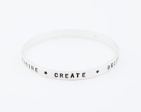 Personalised Gift Ideas- Sterling Silver Bangle