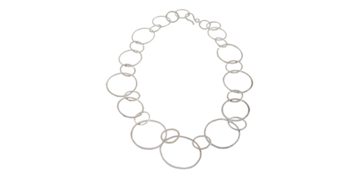 Sterling Silver Trnedy Necklace- Handmade Jewellery UK