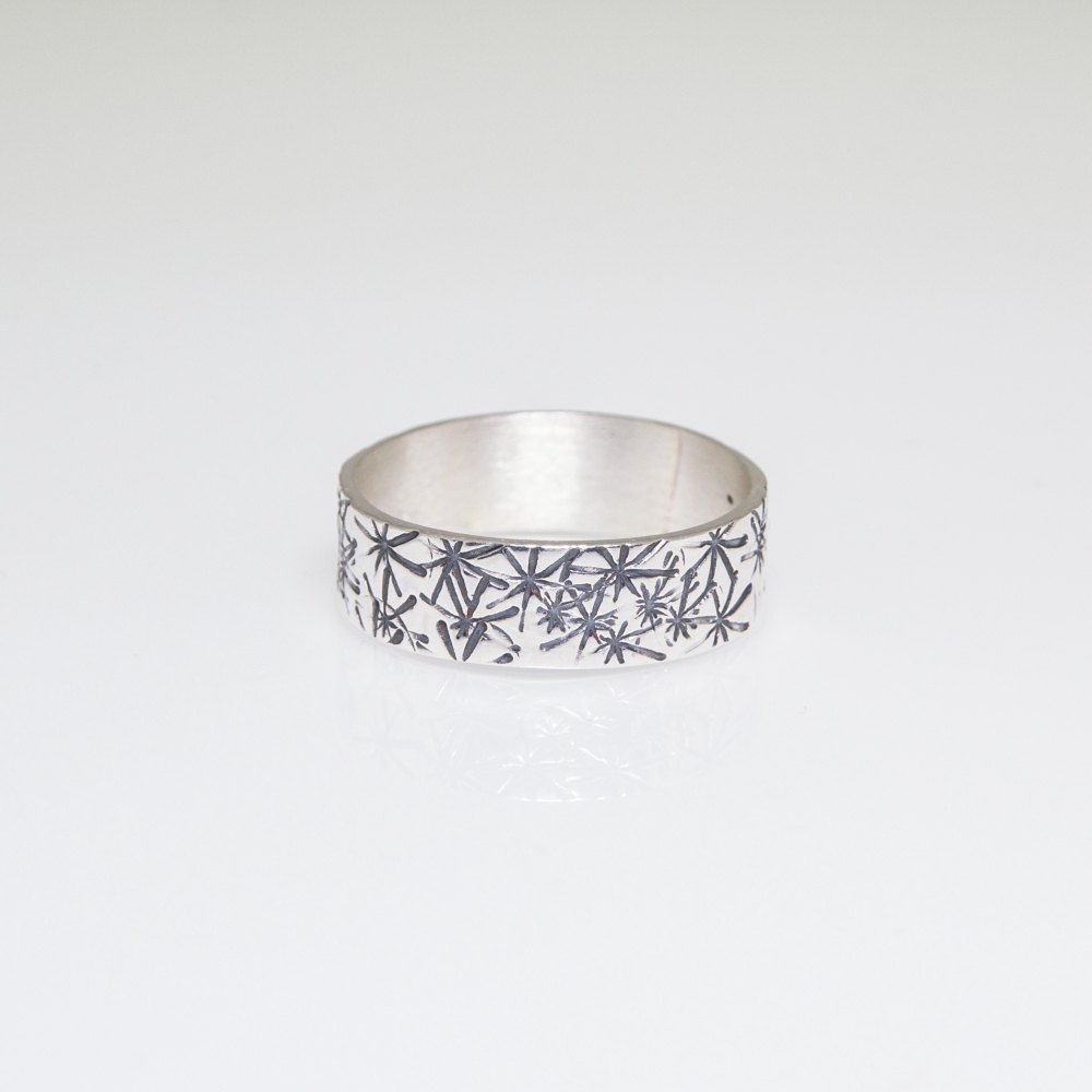 Sterling Silver Band Ring by Castle Collection