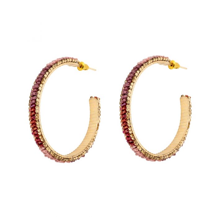 Ashiana Tropea Hoop Earrings - Castle Collection