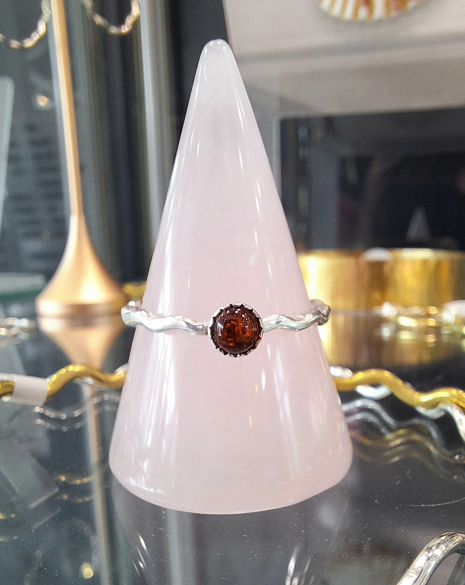 hseaamberscallopring